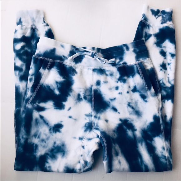 dyedandgonetocali Pants - Tie Dye Navy Custom Joggers NEW